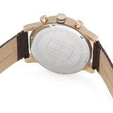 Tommy Hilfiger Kane Brown Dial Brown Leather Strap Watch for Men - 1710400 Authentic Buy Shop Now