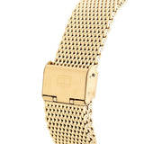 Tommy Hilfiger Kane White Dial Gold Mesh Bracelet Watch for Men - 1710403 Authentic Buy Shop Now