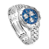 Tissot T Sport PRS 200 Chronograph Blue Dial Silver Steel Strap Watch For Men - T067.417.11.041.00 Authentic Buy Shop Now