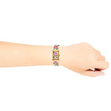 Gucci G-Frame Floral Mother of Pearl Dial White Leather Strap Watch For Women - YA147406 Authentic Buy Shop Now