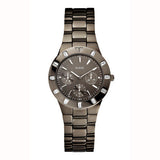 Guess XS Multifunction Quartz Brown Dial Brown Steel Strap Watch For Women - W0027L1 Authentic Buy Shop Now