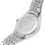 Tommy Hilfiger Monica Chronograph Black Dial Two Tone Steel Strap Watch For Women - 1782591 Authentic Buy Shop Now