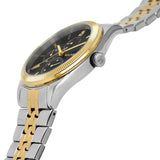 Tommy Hilfiger Monica Chronograph Black Dial Two Tone Steel Strap Watch For Women - 1782591 Authentic Buy Shop Now