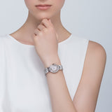 Cartier Ballon Bleu De Cartier Diamonds White Dial Silver Steel Strap Watch for Women - W4BB0015 Authentic Buy Shop Now