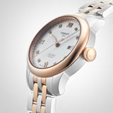 Tissot Le Locle Lady Automatic Diamonds Silver Dial Two Tone Steel Strap Watch For Women - T006.207.22.036.00 Authentic Buy Shop Now