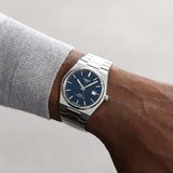 Tissot PRX Powermatic 80 Blue Dial Silver Steel Strap Watch for Men - T137.407.11.041.00 Authentic Buy Shop Now