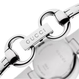 Gucci Guccissima Diamonds Mother of Pearl Dial Silver Steel Strap Watch For Women - YA134504 Authentic Buy Shop Now