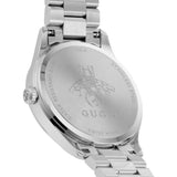 Gucci G Timeless Quartz Gold Dial Silver Steel Strap Watch for Women - YA1265035 Authentic Buy Shop Now