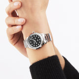 Gucci G Timeless Quartz Black Dial Silver Steel Strap Watch for Women - YA1265034 Authentic Buy Shop Now