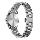 Gucci G Timeless Quartz Pink Dial Silver Steel Strap Watch for Women - YA1265061 Authentic Buy Shop Now