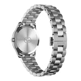 Gucci G Timeless Diamonds White Dial Silver Steel Strap Watch for Women - YA1265064 Authentic Buy Shop Now