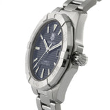 Tag Heuer Aquaracer Automatic Black Dial Silver Steel Strap Watch for Men - WAY2110.BA0928 Authentic Buy Shop Now