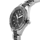 Tag Heuer Aquaracer Quartz Black Dial Two Tone Steel Strap Watch for Women - WAY131C.BA0913 Authentic Buy Shop Now