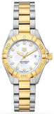 Tag Heuer Aquaracer Diamonds Mother of Pearl Dial Two Tone Steel Strap Watch for Men - WBD1422.BB0321 Authentic Buy Shop Now