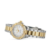 Tag Heuer Aquaracer Quartz Diamonds Mother of Pearl Dial Two Tone Steel Strap Watch for Women - WBD1423.BB0321 Authentic Buy Shop Now