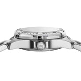 Tag Heuer Aquaracer Diamonds Mother of Pearl White Dial Silver Steel Strap Watch for Women - WBD1415.BA0741 Authentic Buy Shop Now