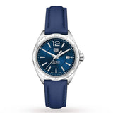 Tag Heuer Formula 1 Quartz Blue Dial Blue Leather Strap Watch for Women - WBJ1412.FC8233 Authentic Buy Shop Now