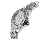 Tag Heuer Aquaracer Diamonds Mother of Pearl Dial Silver Steel Strap Watch for Women - WBD131B.BA0748 Authentic Buy Shop Now