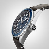 Tag Heuer Autavia Calibre 5 Automatic Blue Dial Brown Leather Strap Watch for Men - WBE5116.FC8266 Authentic Buy Shop Now