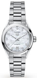 Tag Heuer Carrera Diamonds Mother of Pearl Dial Silver Steel Strap Watch for Women - WBN2412.BA0621 Authentic Buy Shop Now