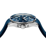 Tag Heuer Aquaracer Professional 300 Automatic Blue Dial Blue Rubber Strap Watch for Men - WBP201B.FT6198 Authentic Buy Shop Now
