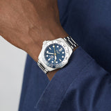 Tag Heuer Aquaracer Professional 300 GMT Automatic Blue Dial Silver Steel Strap Watch for Men - WBP2010.BA0632 Authentic Buy Shop Now