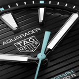 Tag Heuer Aquaracer Professional 200 Solargraph Quartz Black Dial Black Rubber Strap Watch for Men - WBP1112.FT6199 Authentic Buy Shop Now
