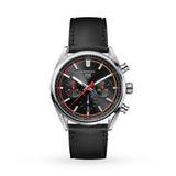 Tag Heuer Carrera Chronograph Black Dial Black Leather Strap Watch for Men - CBN201C.FC6542 Authentic Buy Shop Now