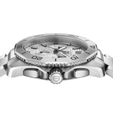 Tag Heuer Aquaracer Professional 200 Date White Dial Silver Steel Strap Watch for Men - CBP1111.BA0627 Authentic Buy Shop Now