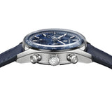Tag Heuer Carrera Chronograph Blue Dial Blue Leather Strap Watch for Men - CBS2212.FC6535 Authentic Buy Shop Now