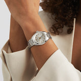 Tag Heuer Carrera Date Silver Dial Silver Steel Strap Watch for Women - WBN2310.BA0001 Authentic Buy Shop Now