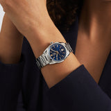 Tag Heuer Carrera Date Blue Dial Silver Steel Strap Watch for Women - WBN2311.BA0001 Authentic Buy Shop Now
