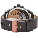 Diesel Mr Daddy 2.0 Chronograph Black Dial Black Steel Strap Watch For Men - DZ7400 Authentic Buy Shop Now