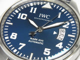 IWC Pilots Watch Mark XVII Edition Le Petit Prince Blue Dial Brown Leather Strap Watch for Men - IW326506 Authentic Buy Shop Now
