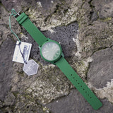 Lacoste 12.12 Green Dial Green Silicone Strap Watch for Men - 2010985 Authentic Buy Shop Now