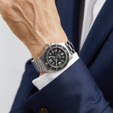 Breitling Superocean Automatic 44mm Black Dial Silver Steel Strap Watch for Men - A17367D71B1A1 Authentic Buy Shop Now