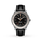 Breitling Navitimer 1 Automatic 41mm Black Dial Black Leather Strap Mens Watch - A17326211B1P1 Authentic Buy Shop Now