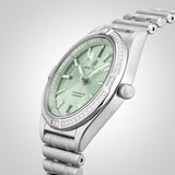 Breitling Chronomat Automatic 36 Diamonds Green Dial Two Tone Steel Strap Watch for Women - A10380591L1A1 Authentic Buy Shop Now
