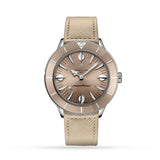 Breitling Superocean Heritage '57 Brown Dial Beige Leather Strap Watch for Women - A10340A41A1X1 Authentic Buy Shop Now