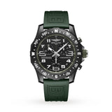 Breitling Endurance Pro Black Dial Green Rubber Strap Watch for Men - X82310D31B1S1 Authentic Buy Shop Now