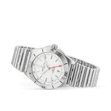 Breitling Chronomat GMT 40 White Dial Silver Steel Strap Watch for Men - A32398101A1A1 Authentic Buy Shop Now