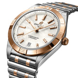 Breitling Chronomat 36 Mother of Pearl Dial Two Tone Steel Strap Watch for Women - U10380101A2U1 Authentic Buy Shop Now