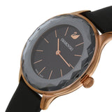 Swarovski Octea Nova Grey Dial Grey Leather Strap Watch for Women - 5295358 Authentic Buy Shop Now
