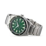 Citizen Eco Drive Vintage Green Dial Silver Steel Strap Watch For Men - AW1598-70X Authentic Buy Shop Now