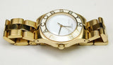 Marc Jacobs Blade White Dial Gold Steel Strap Watch for Women - MBM3050 Authentic Buy Shop Now