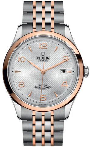 Tudor 1926 Automatic Silver Dial Two Tone Steel Strap Watch for Men - M91651-0001 Authentic Buy Shop Now