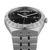 Tudor Royal Automatic Diamonds Black Dial Silver Steel Strap Watch for Men - M28600-0004 Authentic Buy Shop Now