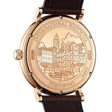 IWC Portofino Automatic Grey Dial Brown Leather Strap Watch for Men - IW356511 Authentic Buy Shop Now