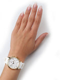 Tommy Hilfiger Claudiia White Dial White Steel Strap Watch for Women - 1781745 Authentic Buy Shop Now