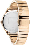 Tommy Hilfiger Brooke Silver Dial Rose Gold Steel Strap Watch for Women - 1782021 Authentic Buy Shop Now
